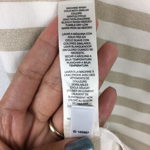 NWT White house Black Market stripe top size S - Picture 5 of 6